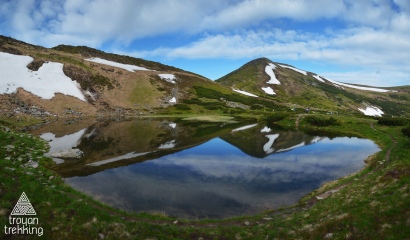 озеро Несамовите і гора Туркул